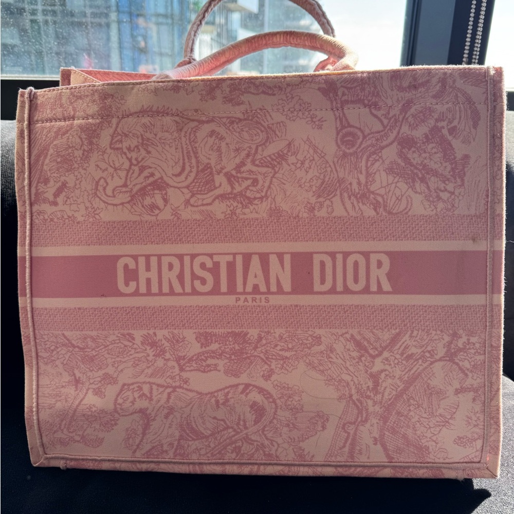 Pink Patterned Tote